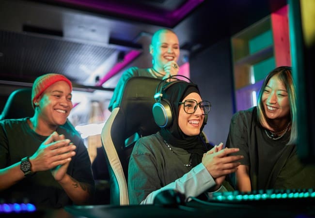 women as players, esports